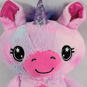 Star Belly Pink Unicorn Moving Celestial Nightlight EUC